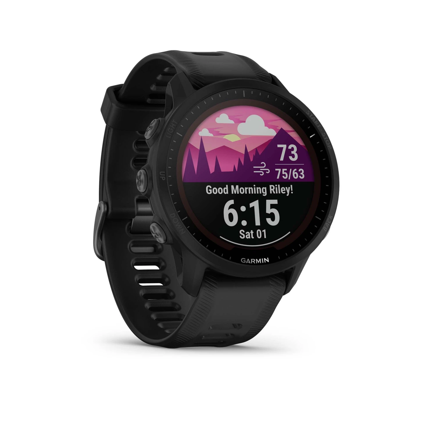 Garmin | Forerunner 955 Solar Smartwatch - Black - Image 6