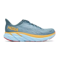 Hoka One One Hoka | Men's Clifton 8 Wide Running Shoes - Goblin Blue