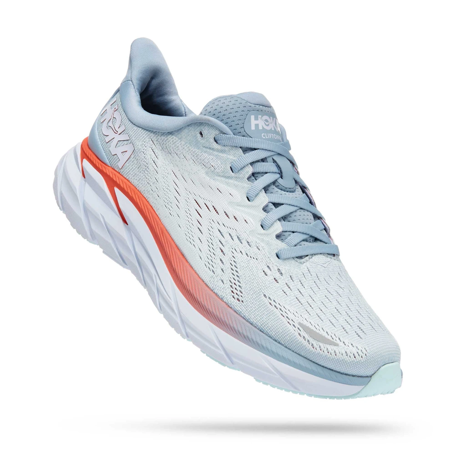 Hoka One One Hoka | Women's Clifton 8 Running Shoes - Blue Fog - Image 2
