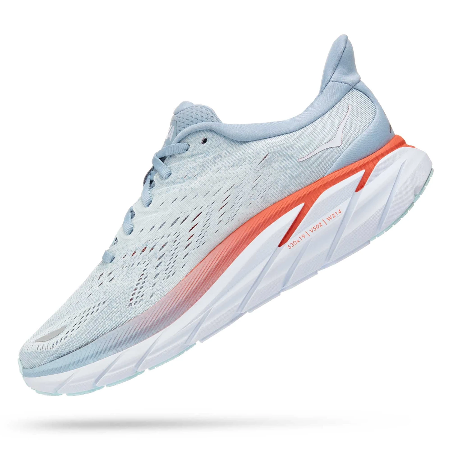 Hoka One One Hoka | Women's Clifton 8 Running Shoes - Blue Fog - Image 5
