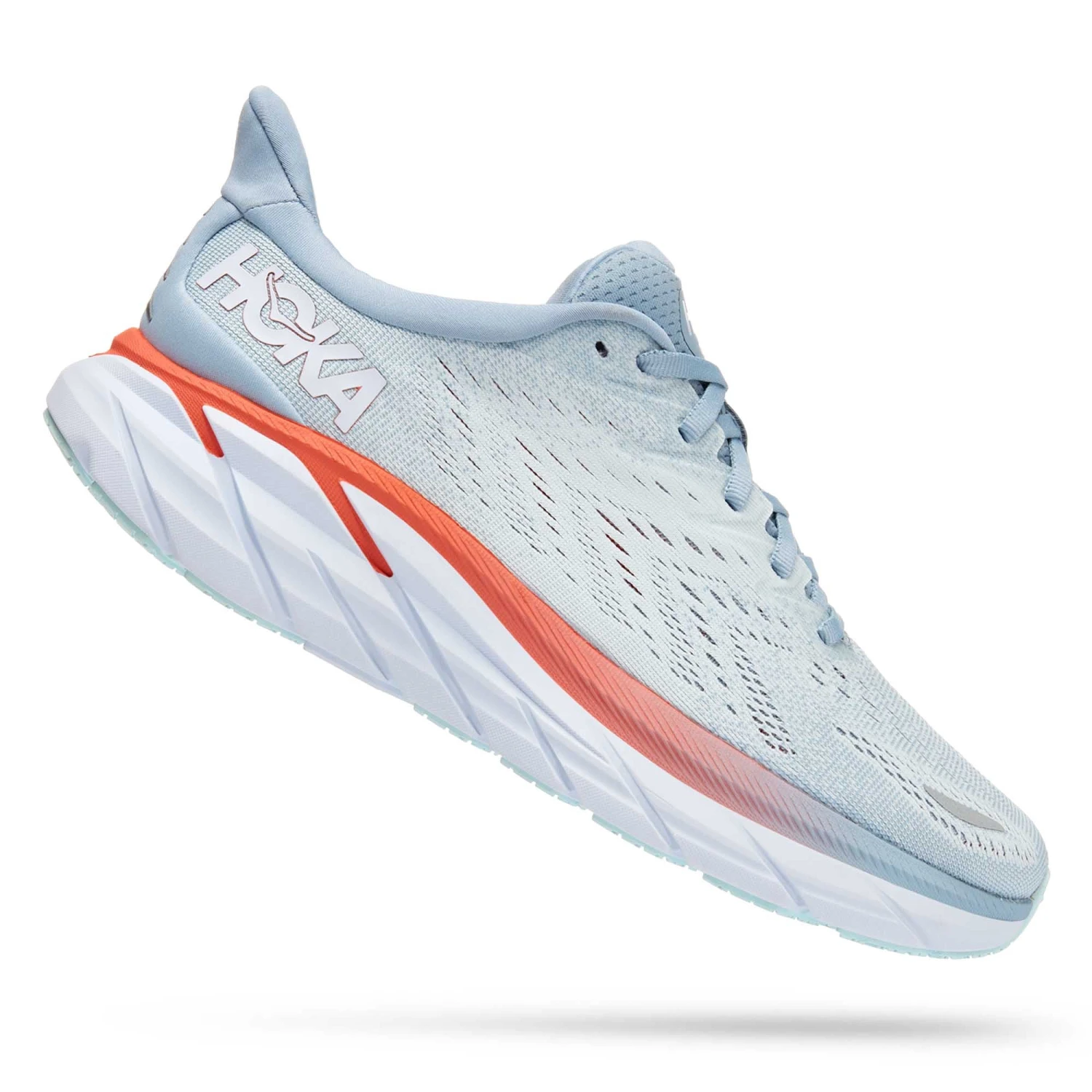 Hoka One One Hoka | Women's Clifton 8 Running Shoes - Blue Fog - Image 3