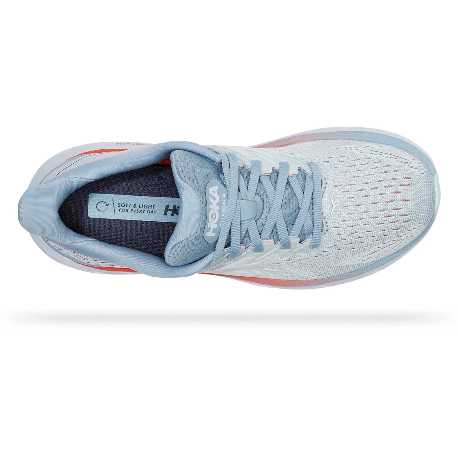 Hoka One One Hoka | Women's Clifton 8 Running Shoes - Blue Fog - Image 7