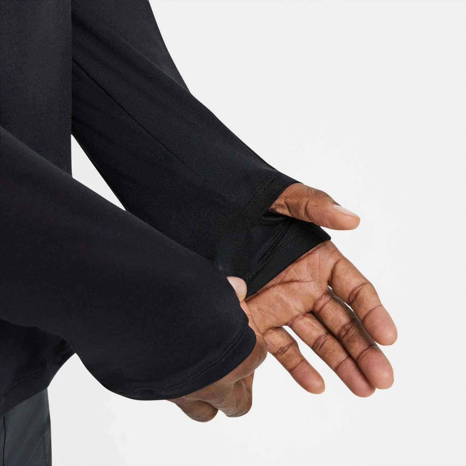 Nike | Men's Dri-FIT Element 1/4-Zip Running Top - Black - Image 4