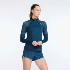 2XU | Women's Light Speed 1/2 Zip - Moonlight