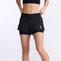 2XU | Women's Aero 2-in1 4 Inch Short